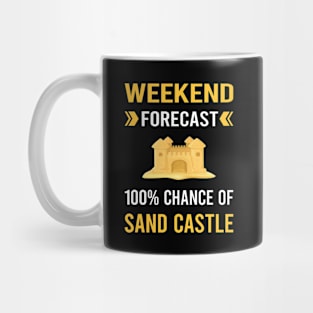 Weekend Forecast Sand Castle Mug